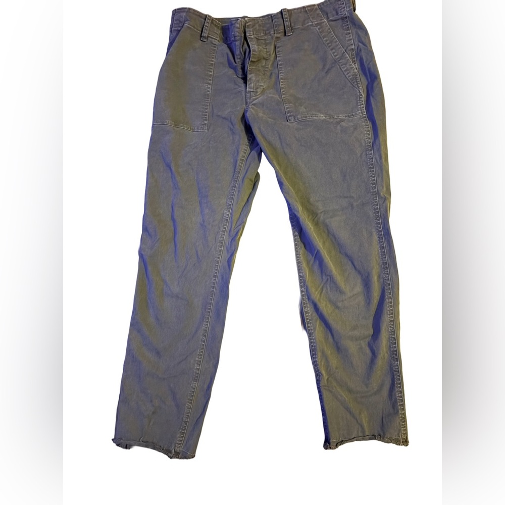 Nili Lotan 111/88 80 NL Cotton Twill Cropped Jogger Pants 8